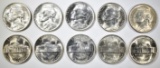 10-1944-P SILVER JEFFERSON NICKELS, BU