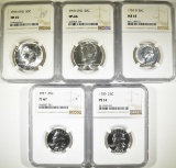 NGC GRADED COLLECTOR LOT: