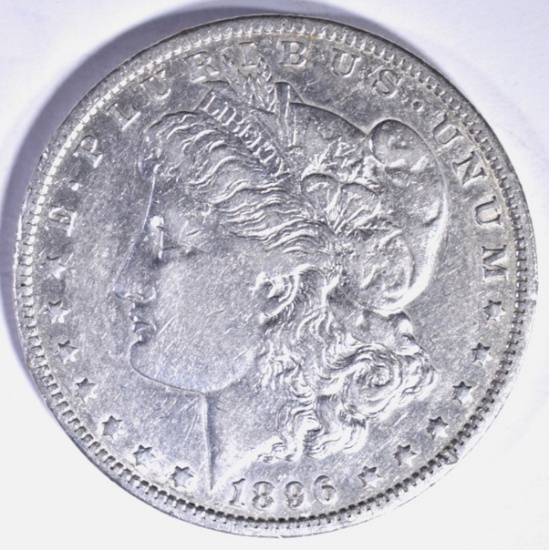 1896-O MORGAN DOLLAR AU