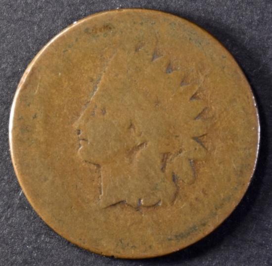 1877 INDIAN CENT, AG/G KEY DATE