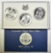 1983 OLYMPIC P-D-S OLYMPIC SILVER DOLLAR  SET