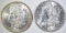 1883 & 83-O MORGAN DOLLARS CH BU