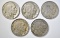 1919-P,S, 20-P,D, 21 BUFFALO NICKELS F-VF