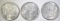 1881-S, 82-P,S MORGAN DOLLARS AU/BU