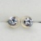 14K CZ EARRINGS