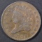 1828 HALF CENT  AU