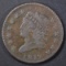 1812 LARGE CENT  F/VF