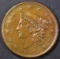 1838 LARGE CENT  AU