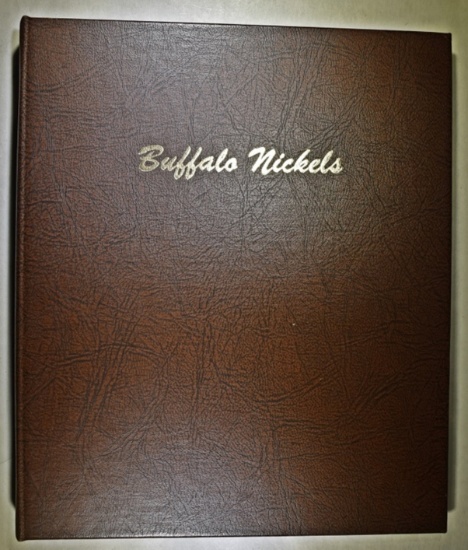 PARTIAL SET OF BUFFALO NICKELS IN DANSCO ALBUM