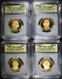 2007-S 4-COIN PRESIDENTIAL SET  ICG PR-70 DCAM