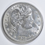 1912 BARBER QUARTER  CH/GEM BU