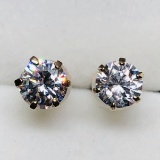 10K CZ EARRINGS