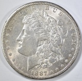 1887-S MORGAN DOLLAR AU/BU