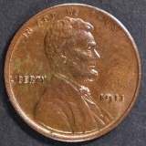 1911 LINCOLN CENT  GEM BU  BN