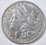 1886-S MORGAN DOLLAR AU