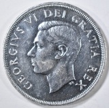 1948 CANADIAN DOLLAR, GEM BU