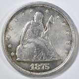 1875-S 20 CENT PIECE AU/BU