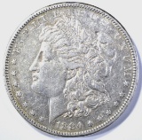 1884-S MORGAN DOLLAR, AU