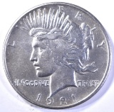 1921 PEACE DOLLAR, CH BU NICE!