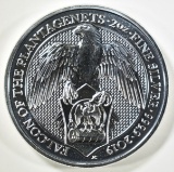 2019 QUEENS BEAST FALCON 2oz SILVER COIN