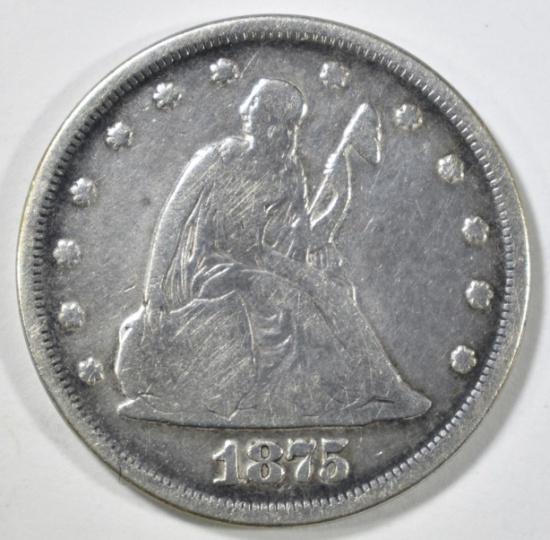 1875 20 CENT PIECE VG