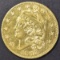 1813 CAPPED BUST $5.00 GOLD  AU/BU