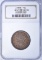 1848 LARGE CENT, NGC MS-64 BN