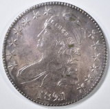 1821 BUST HALF DOLLAR AU/BU COLOR