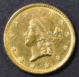 1851-C $1 GOLD  LIBERTY  BU