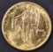 1926  $2.5 GOLD SESQUI  CH BU