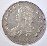 1822 BUST HALF DOLLAR XF/AU