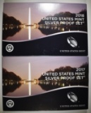 2017 & 2018 U.S. SILVER PROOF SETS