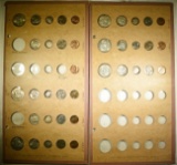 1955, 56, 57, 58 MINT SETS IN COLLECTOR BOARDS