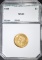 1854 $3 GOLD INDIAN PRINCESS  PCI CH BU