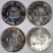 4-ONE OUNCE .999 SILVER ROUNDS SHUNSHINE MINT