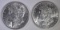 1884 & 1884-O BU MORGAN DOLLARS