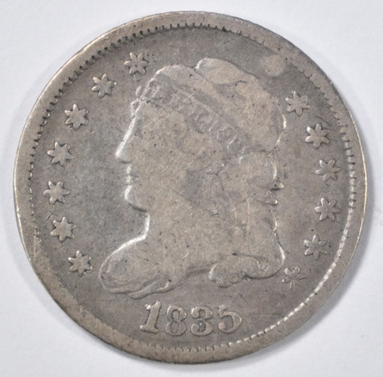 1835 BUST HALF DIME VG