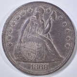 1868 SEATED LIBERTY DOLLAR  ORIG UNC