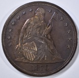 1870 SEATED LIBERTY DOLLAR  CH PROOF
