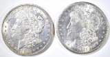 1921-D AU/BU & 21-S CH BU MORGAN DOLLARS
