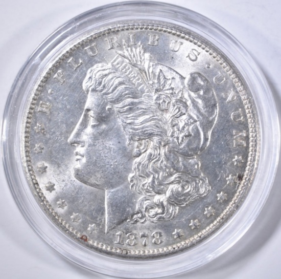 1878-S MORGAN DOLLAR CH BU