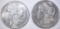 1878-S & 80-O MORGAN DOLLARS AU/BU