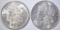 2 1896 MORGAN DOLLARS CH BU