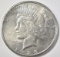 1925-S PEACE DOLLAR  BU