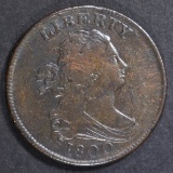 1800 HALF CENT  CH AU