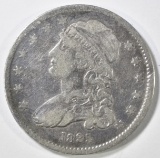 1835 BUST QUARTER VF