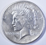 1921 PEACE DOLLAR  AU  CLEANED