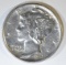 1942/1 MERCURY DIME  CH AU