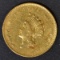 1855-O $1 GOLD LIBERTY INDIAN PRINCESS CH AU