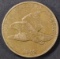 1858 LL FLYING EAGLE CENT AU